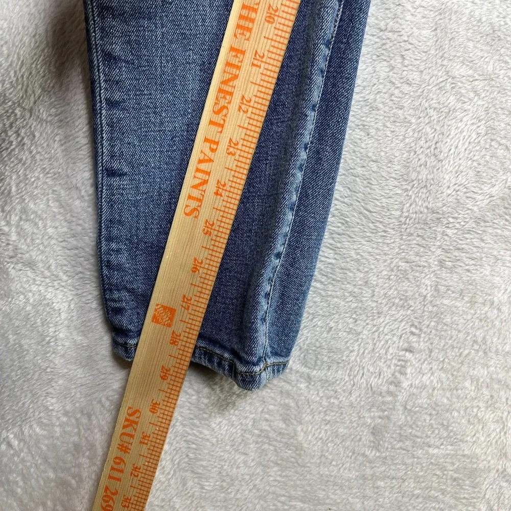 Gap Slim Taper Jeans Men's Blue Denim Mid Rise Pockets Classic Zip Fly - 29X28.5